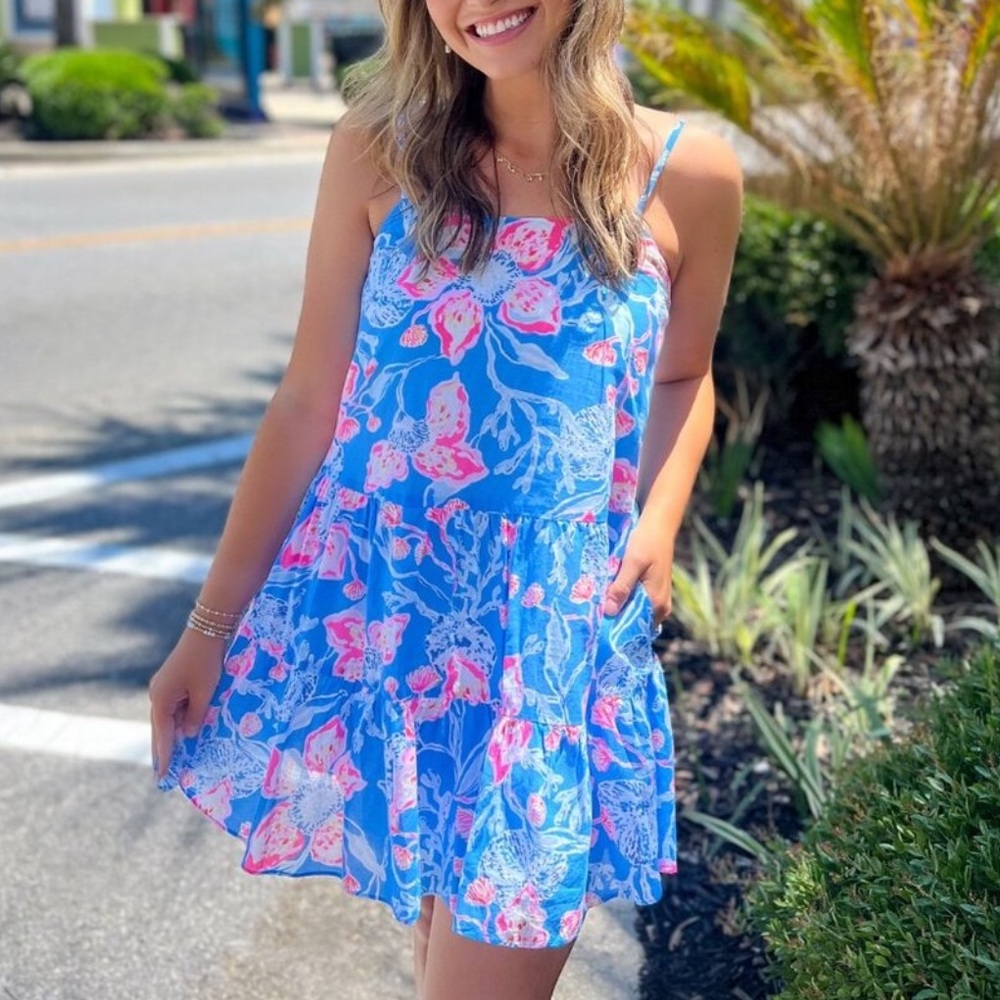 {Lilly Pulitzer} Brand New Alessia Cotton Dress
